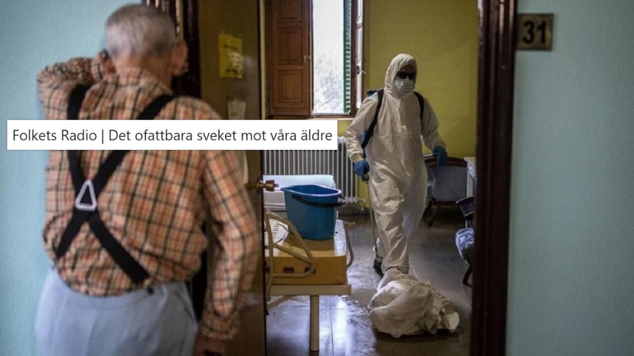 Folkets Radio | Det ofattbara sveket mot våra äldre med professor Yngve Gustafson och Gunilla Wigert