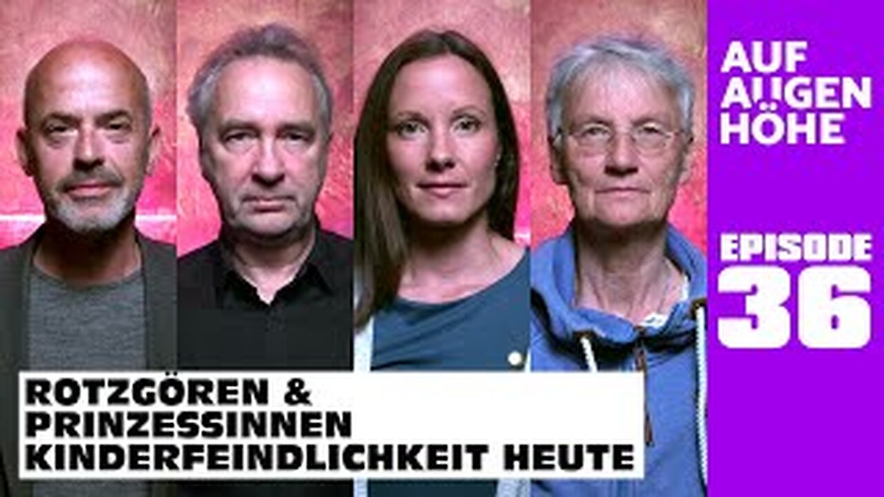 ROTZGÖREN & PRINZESSINNEN - KINDERFEINDLICHKEIT HEUTE mit Schubert, Hüter, Wagner u. Wesseler