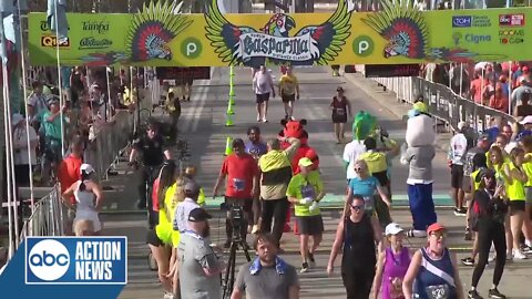 2:30 – 2:35 Saturday | Publix Gasparilla Distance Classic Finish Line