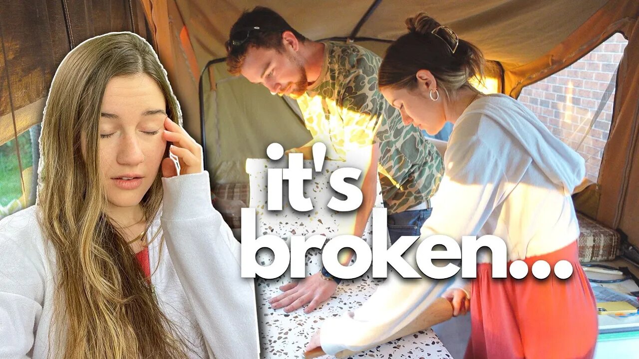 MY TRAILER BROKE... this is becoming to much. | day in the life VLOG