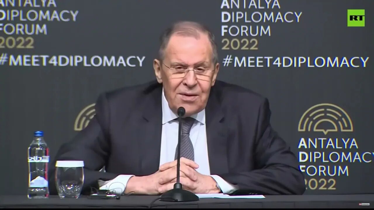 Russian Foreign Minister Sergei Lavrov: Accuses USA of Funding Bio-Weapons in Ukraine