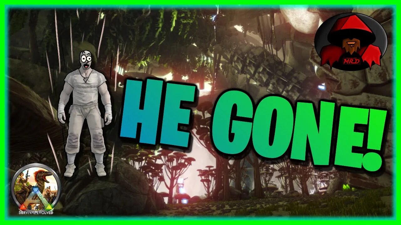 Ark #Shorts - HE GONE! | Ark Survival Evolved PS4 - Parachutes save yet another life!