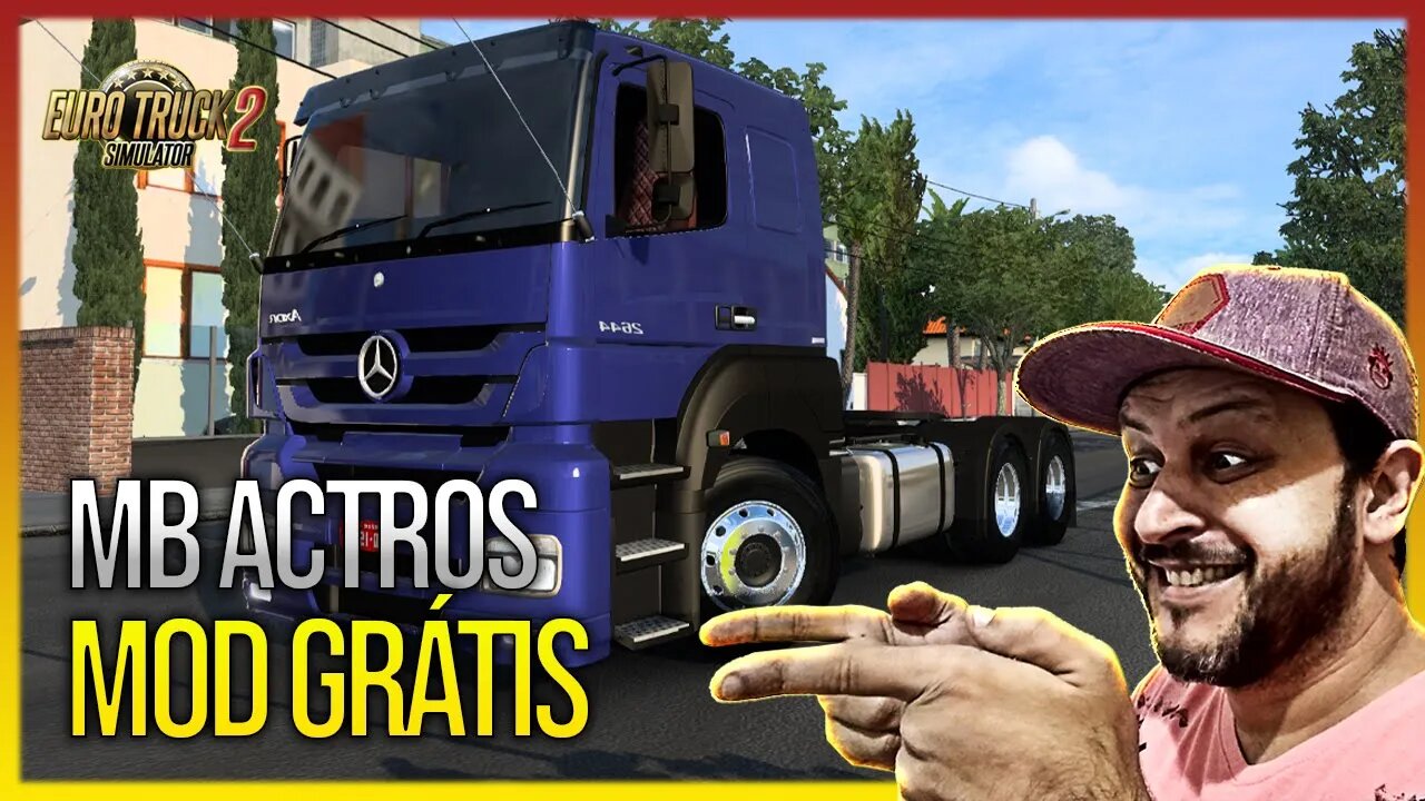 ▶️ETS2 Mercedes Bens Axor 2644 BR Qualificado EURO TRUCK SIMULATOR 2 1.43