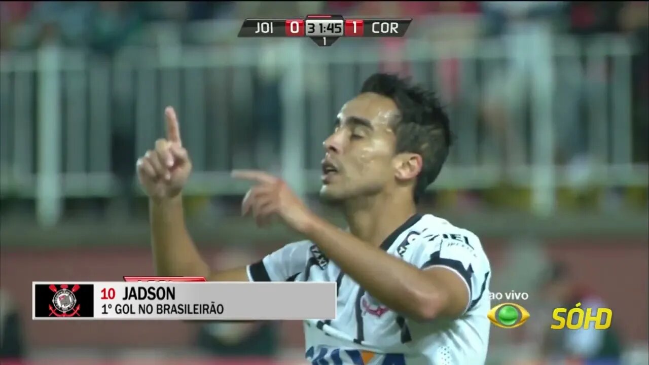 INCRÍVEIS Melhores Momentos do Jogo Joinville 0 x 1 Corinthians Brasileirão 06 06 2015
