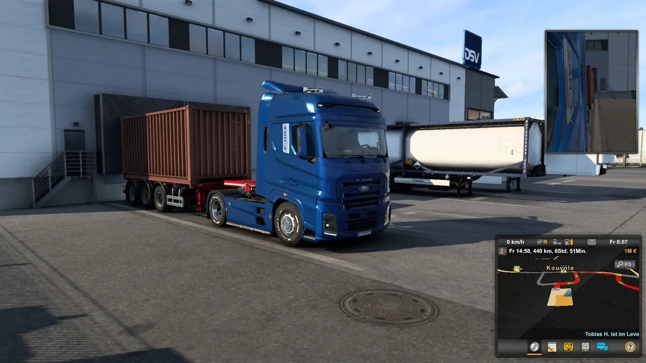 Mit dem LKW durch Europa