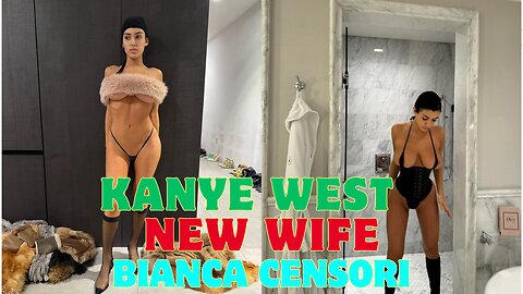 Kanye West uploads risqué photos of his new wife Bianca Censori