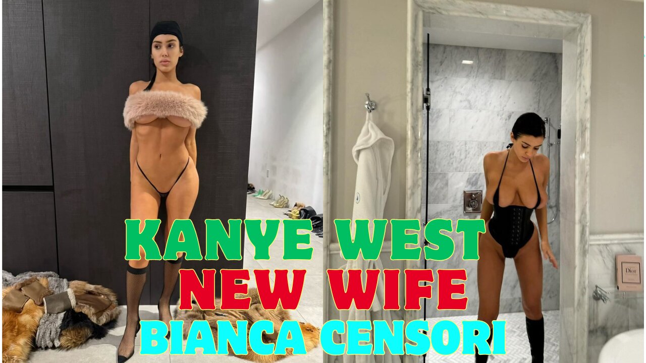 Kanye West uploads risqué photos of his new wife Bianca Censori