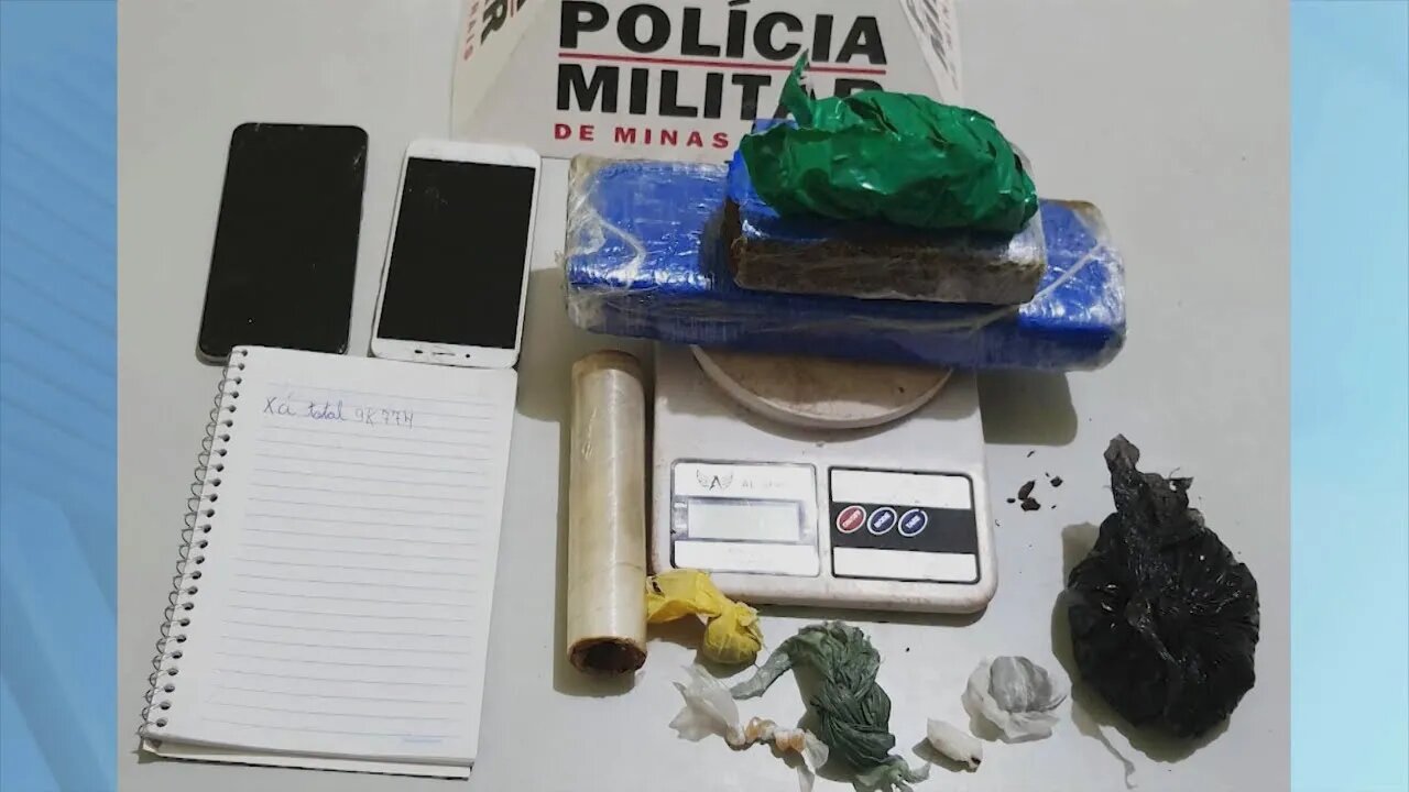 Ipatinga: dois rapazes um de 20 anos e outro de 18 presos por suspeita de tráfico de drogas