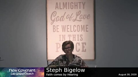 Steph - Faith Comes by Hearing