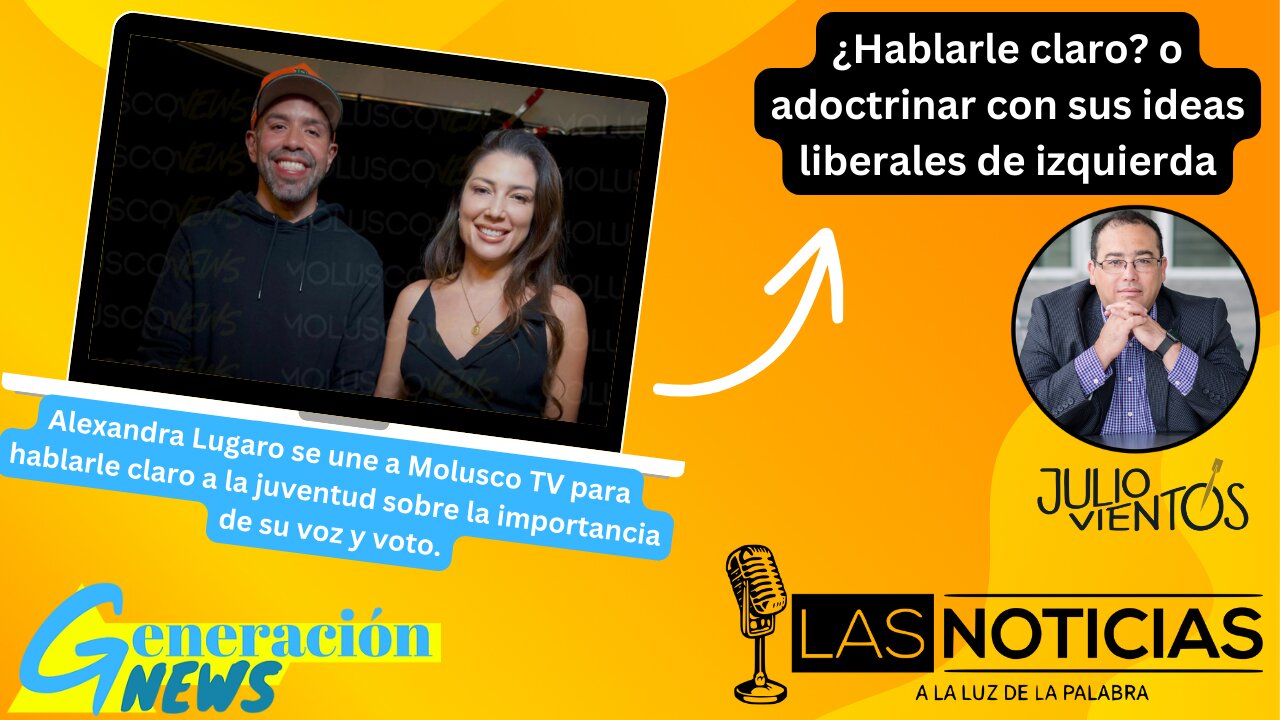 Alexandra Lugaro en Molusco TV Juventud, voz y voto