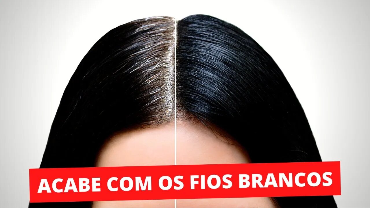 Livre-se Dos Cabelos Brancos Com Apenas 2 Ingredientes Naturais – Isso Funciona!