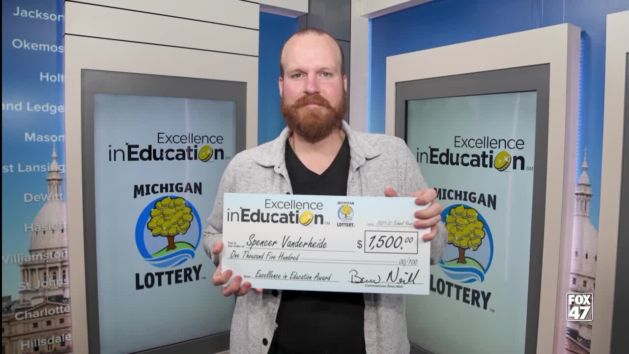 Excellence In Education- Spencer Vanderheide - 3/9/22