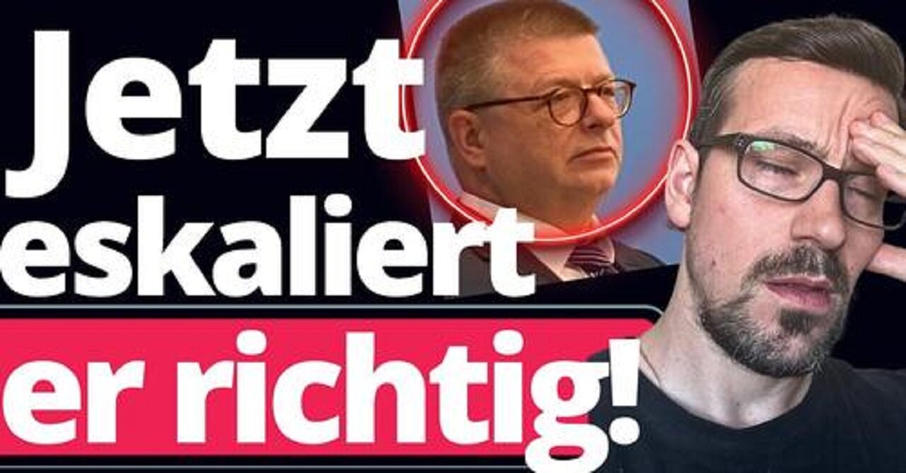 Achtung: Linker CDU Verfassungsmecki Haldenwang völlig außer Kontrolle!