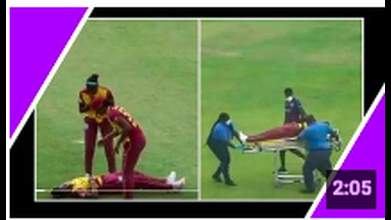 2 VAXXED CRICKET Players Collapse Within Minutes Of Each Other