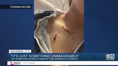 Two women stabbed by male roommate in West Valley apartment