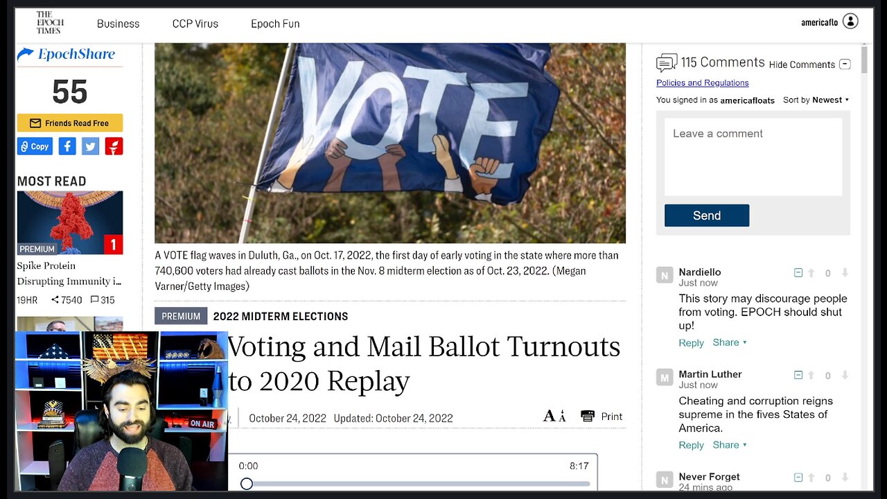 2022 Midterms | Early Voting, Mail-In Balloting Trends Show 2020 REPLAY