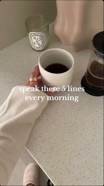speak five lines everyday 🏃