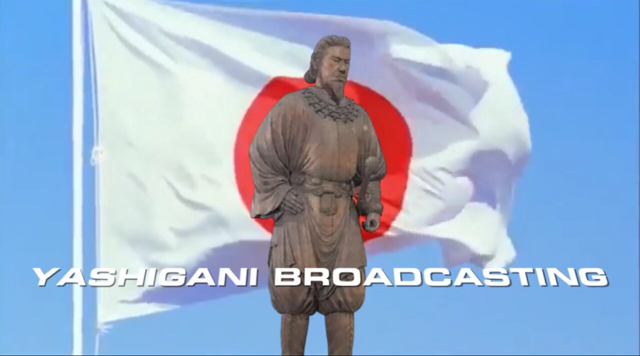 放送開始映像の例 Sign-On of Yashigani Channel