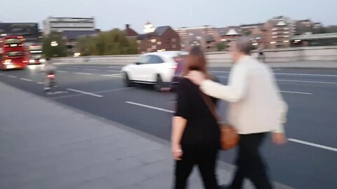 Putney bridge sunset. London.