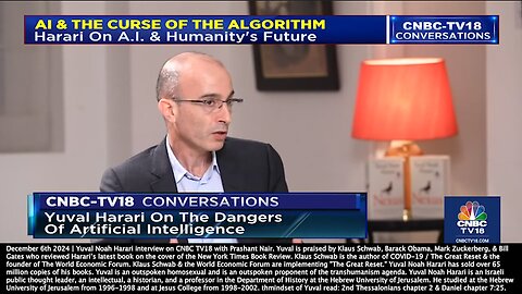 Yuval Noah Harari | "Millions of AIs Will Be Taking Decisions In Everything from Finance to the Military. In Reality It Is Still Humans Pulling the Trigger. But, Increasingly It Is the AIs That Choose the Targets." - December 6th 2024