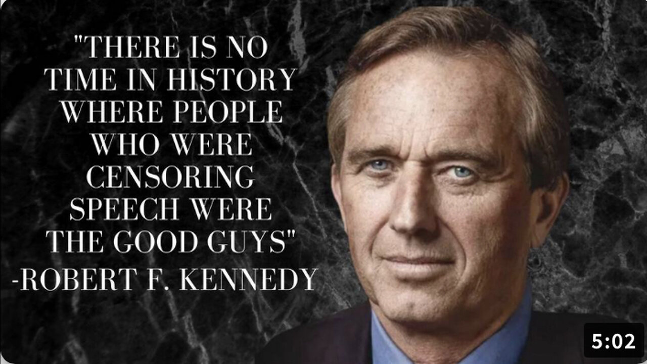 RFK Jr. Issues First Official Statement Since ABC News Censored His Interview