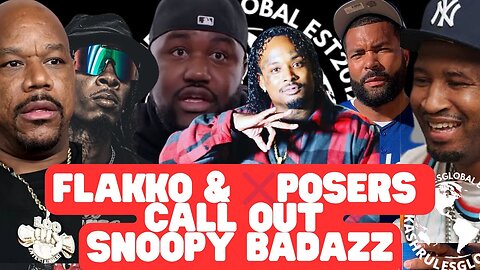 Poetik Flakko & ❌Posers Call Out Snoopy BadAzz! #kashrulesglobaltv