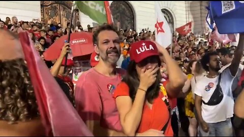 Lula supporters celebrate election victory in Rio de Janeiro