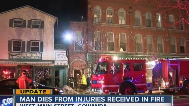 Gowanda fire victim dies