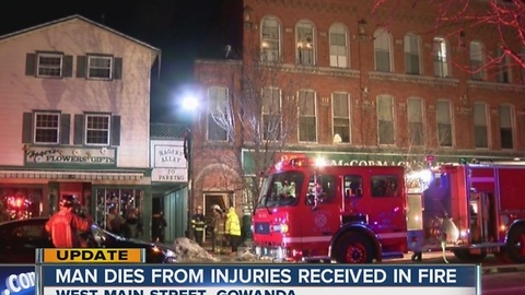 Gowanda fire victim dies
