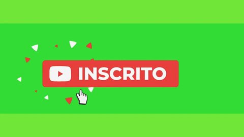 Chroma key botão inscreva-se green screen