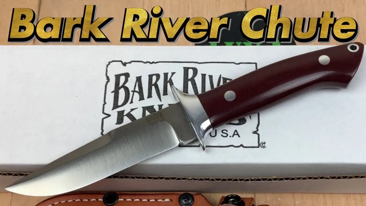 Bark River Chute knife Small lightweight and versatile !!