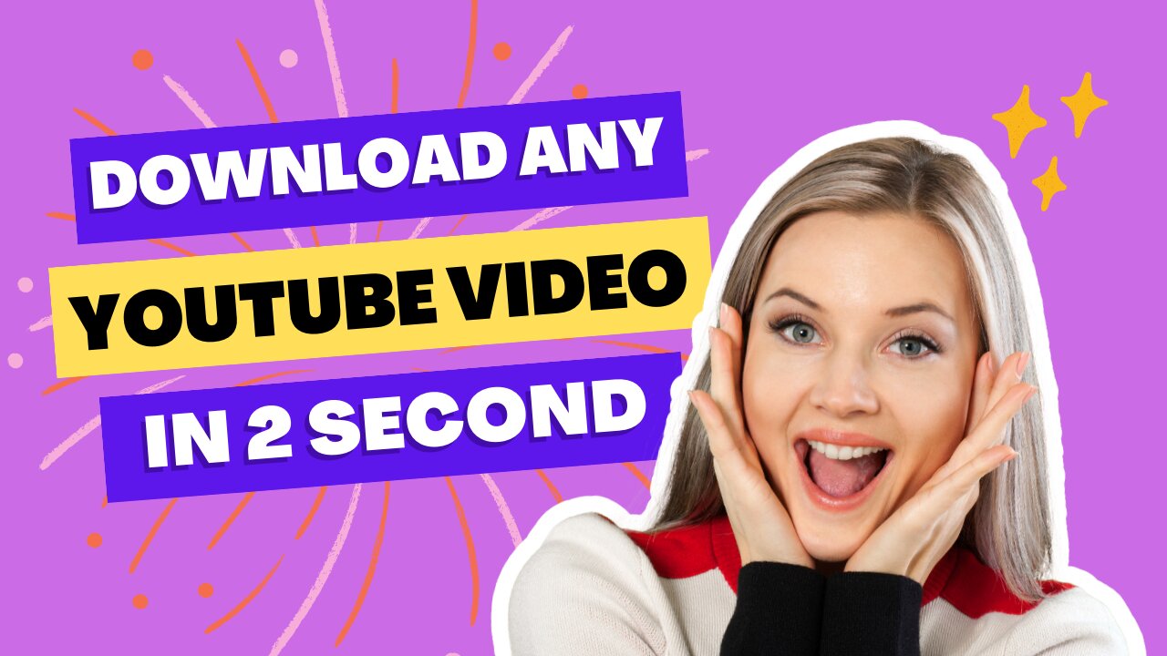 Download any YOUTUBE videos in 2 seconds / easy hacks for everyone