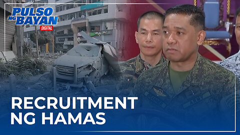 Posibleng recruitment ng Hamas militant sa Muslim community sa Pilipinas, itinanggi ng AFP