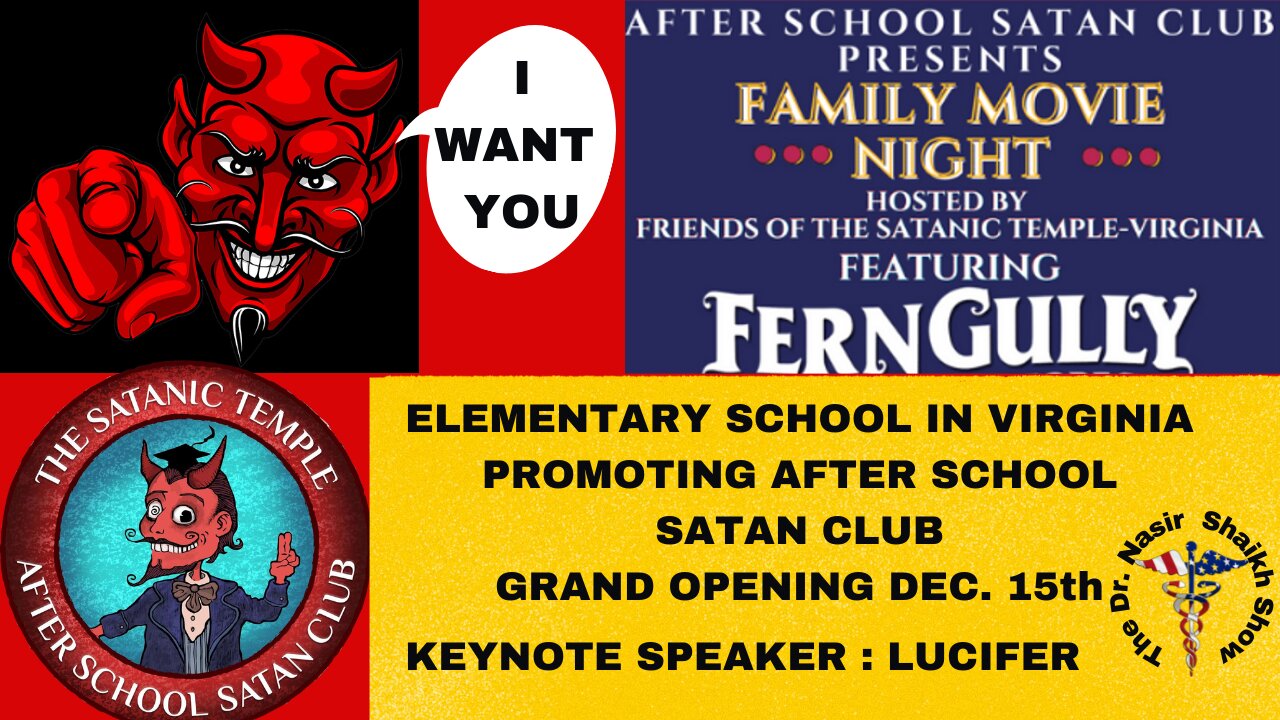 Satan Coming to a School Near You - Opening Night for "Lovable" Lucifer in Virginia Public Schools