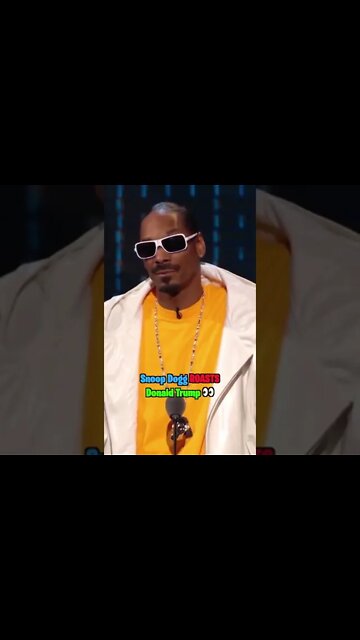 Snoop Dogg Roasted Donald Trump...