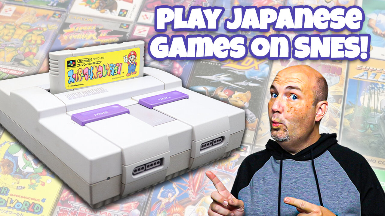 Play Japanese Super Famicom Games On US Super Nintendo!! NEStoration™ Region Free Mod Kit