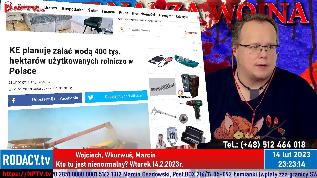 Kto tu jest nienormalny? - Wojciech Olszański obecny! Osadowski NPTV (14.02.2023)