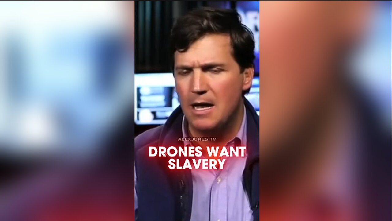 Alex Jones & Tucker Carlson: Drones Yearn For Security, Not Liberty - 2/28/14