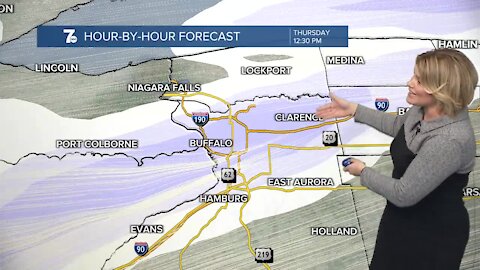 7 First Alert Forecast 12 p.m. Update, Wednesday, January 5