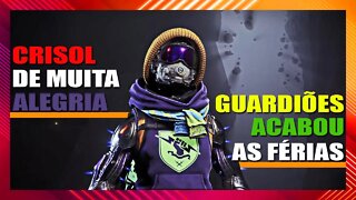 Destiny 2: Acabou as férias! | SEM COMENTÁRIOS (NO COMMENTARY) #01