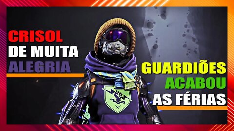 Destiny 2: Acabou as férias! | SEM COMENTÁRIOS (NO COMMENTARY) #01