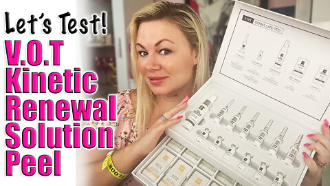 Let's Test the V.O.T Kinetic Renewal Solution from Acecosm | Code Jessica10 saves you Money $$$