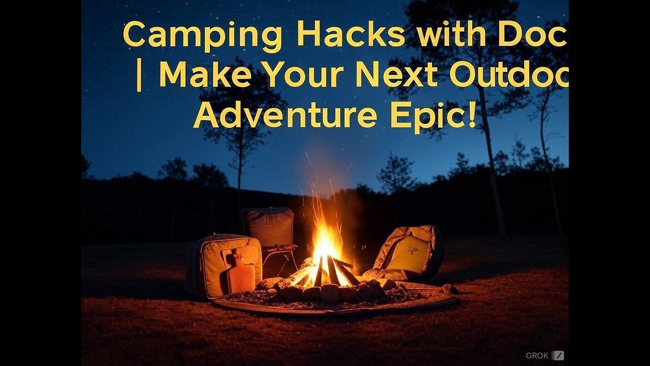 Camping Hacks with Doc | Make Your Next Outdoor Adventure Epic!