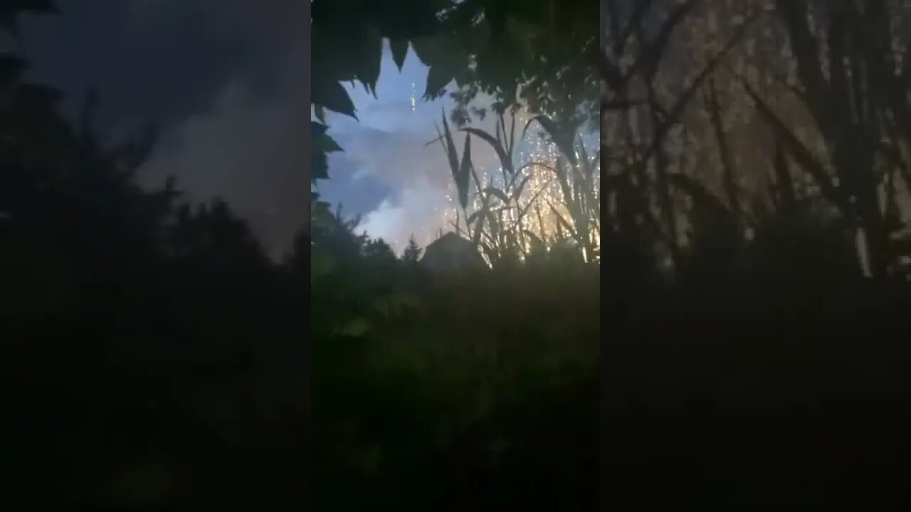 🇷🇺🇺🇦Another Night "Disco" Over The Positions Of Ukrainian Nationalists Somewhere In The Donbass