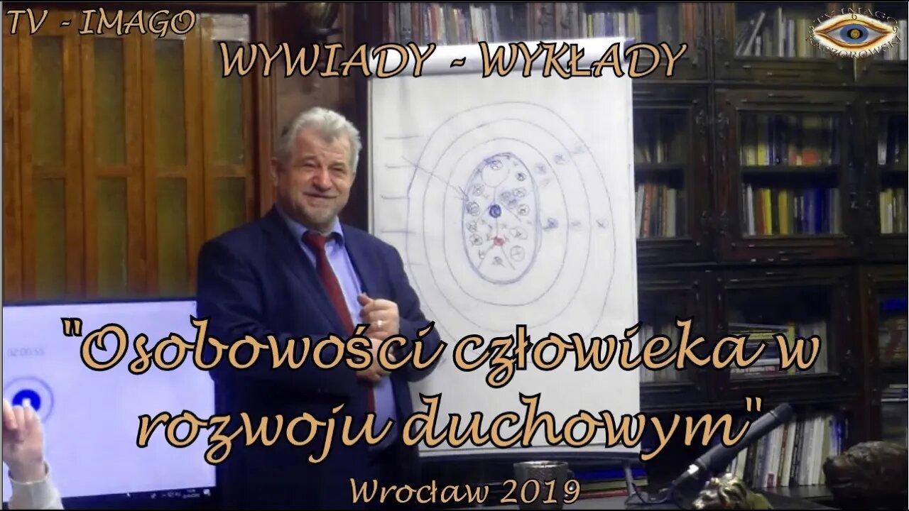 WYKŁAD TEORETYCZNY- OSOBOWOŚĆ CZŁOWIEKA, ISTOTY WIELOWYMIAROWEJ,POPRZEDNIE WCIELENIA /2019©TV- IMAGO