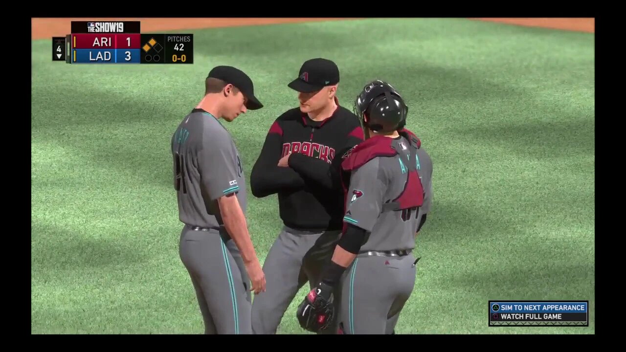 MLB The Show 19 Dodgers Franchise Game 2
