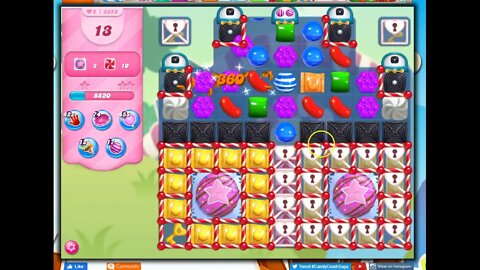 Candy Crush Level 3652 Talkthrough, 22 Moves 0 Boosters