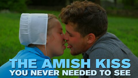 The Amish kiss you never needed to see