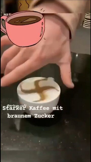 🤮🤮🤮 When you hire a Ukrainian refugee to work in your café..