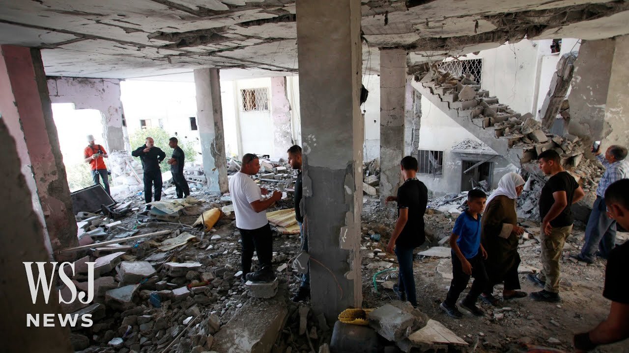 Israel Intensifies Bombing in Gaza, Hits West Bank with Airstrike | WSJ News